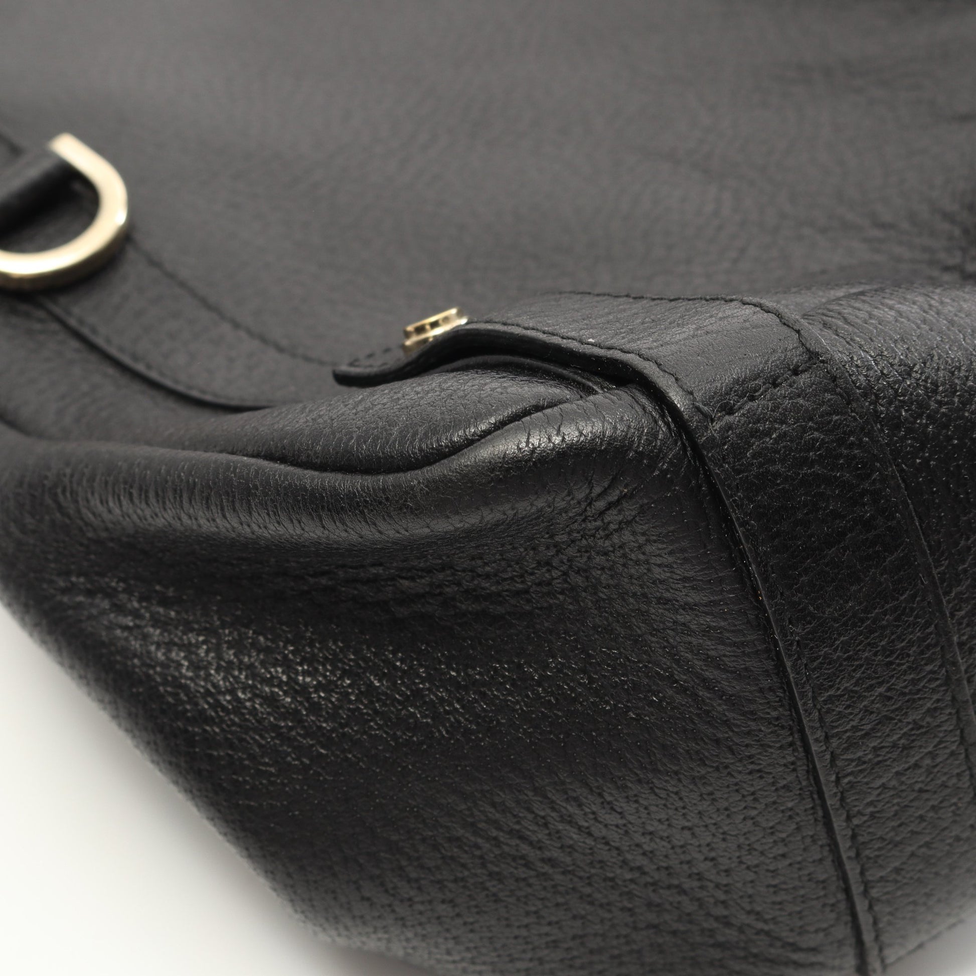 アビー ショルダーバッグ レザー ブラック グッチ バッグ GUCCI
