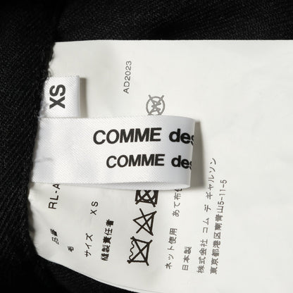 ワンショルダー ジャンパースカート ウール ダークグレー コムデギャルソンコムデギャルソン ワンピース Comme des Garcons Comme des Garcons