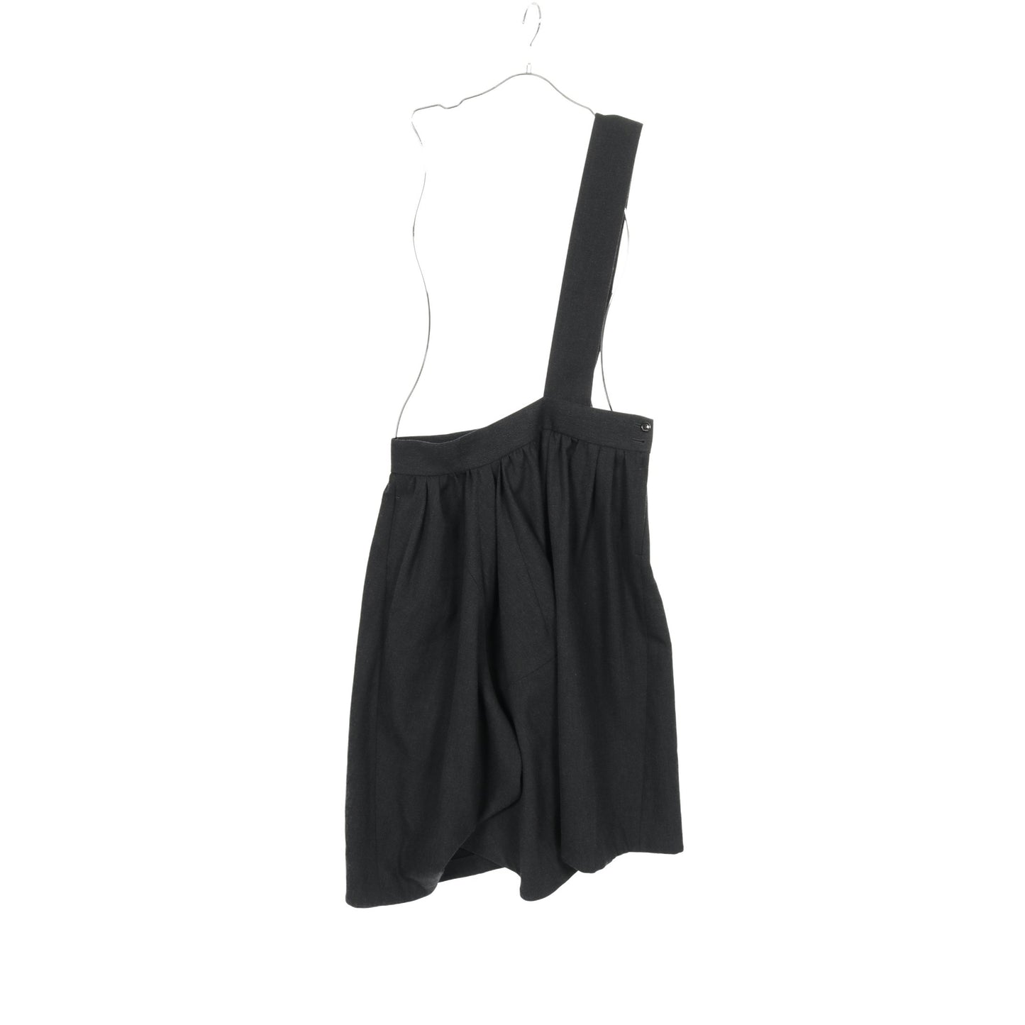 ワンショルダー ジャンパースカート ウール ダークグレー コムデギャルソンコムデギャルソン ワンピース Comme des Garcons Comme des Garcons