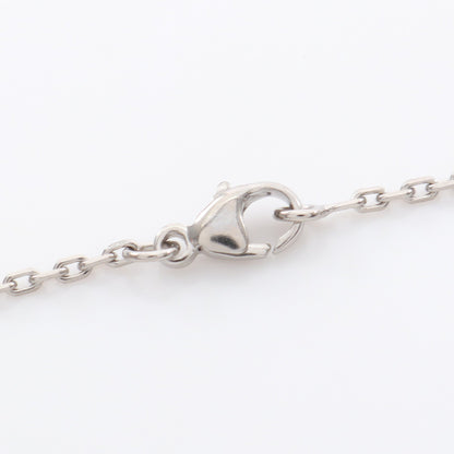 MINI POP H ミニポップアッシュ ネックレス シルバー ブラウン エルメス アクセサリー HERMES