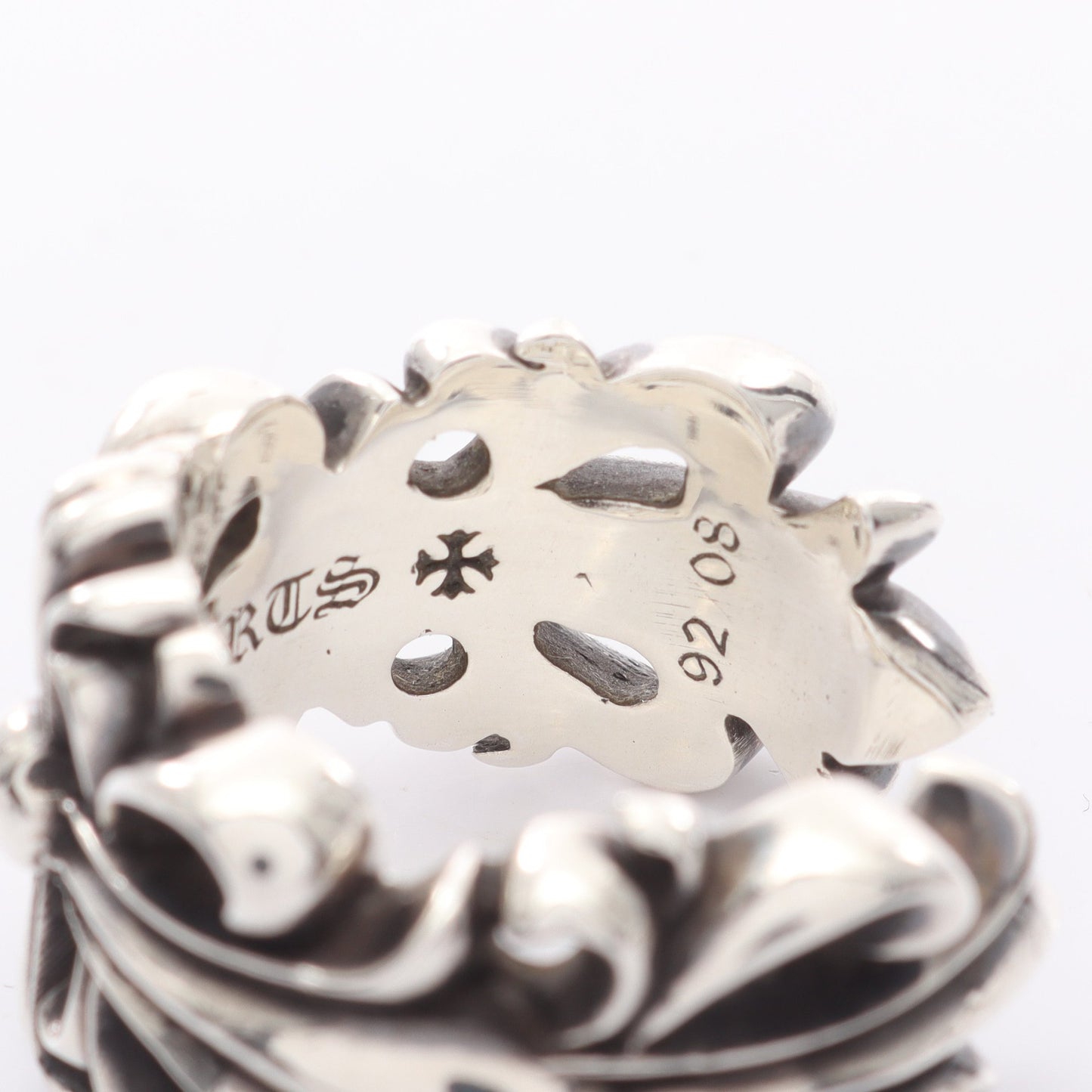 DBL FLRL CRS ダブルフローラルクロス リング 指輪 SV925 シルバー クロムハーツ アクセサリー Chrome Hearts