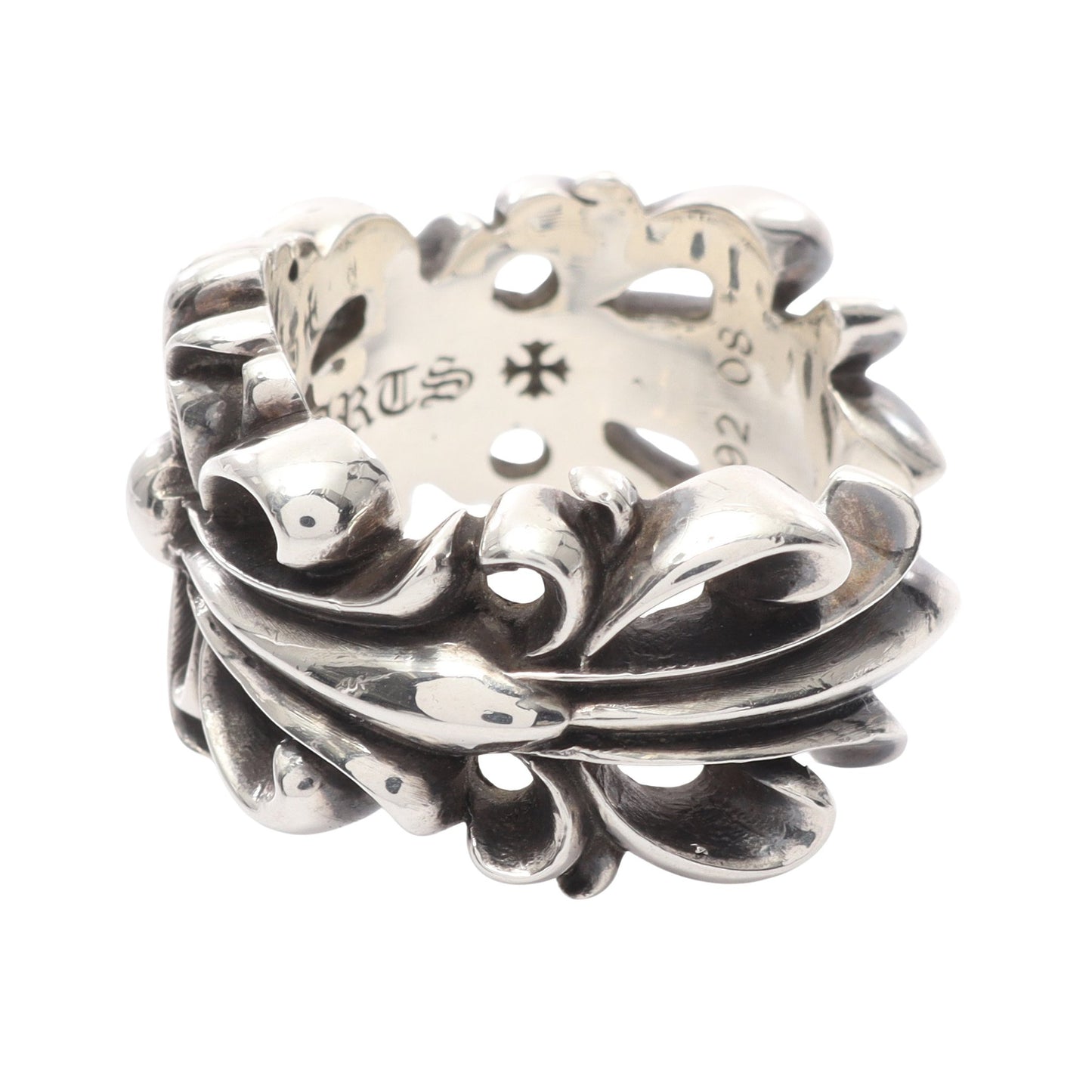 DBL FLRL CRS ダブルフローラルクロス リング 指輪 SV925 シルバー クロムハーツ アクセサリー Chrome Hearts