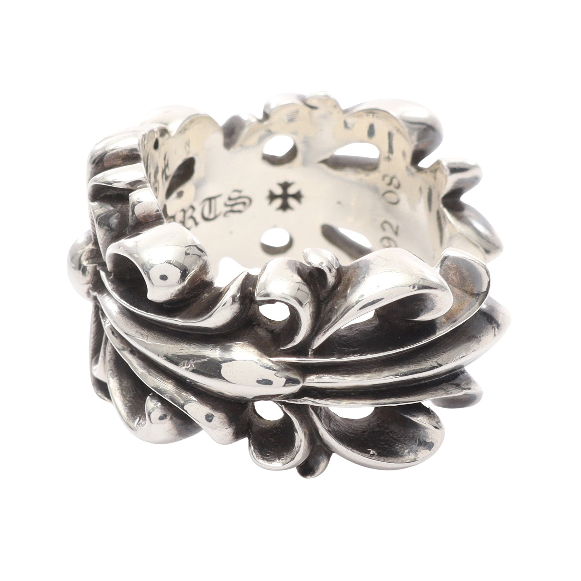 DBL FLRL CRS ダブルフローラルクロス リング 指輪 SV925 シルバー クロムハーツ アクセサリー Chrome Hearts