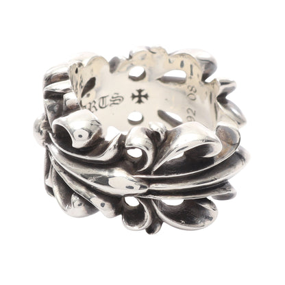 DBL FLRL CRS ダブルフローラルクロス リング 指輪 SV925 シルバー クロムハーツ アクセサリー Chrome Hearts