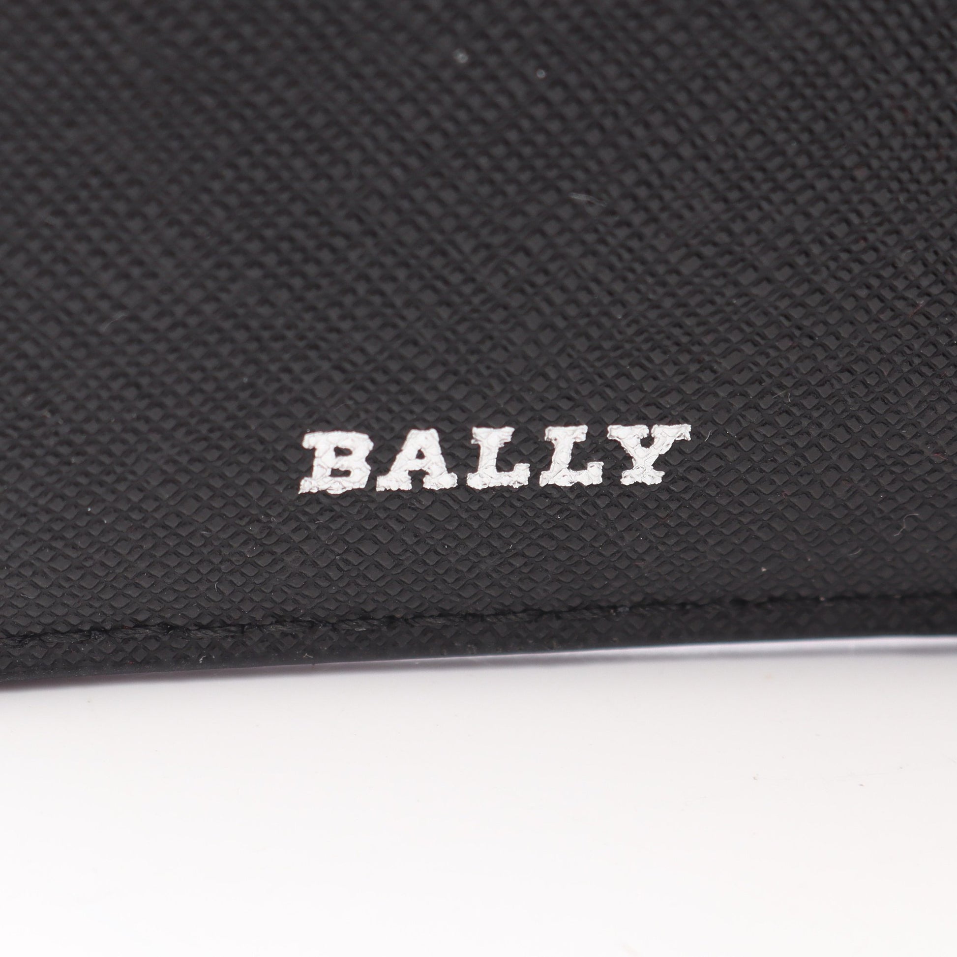 三つ折り財布 レザー ブラック バリー 財布・小物 BALLY