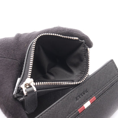 三つ折り財布 レザー ブラック バリー 財布・小物 BALLY