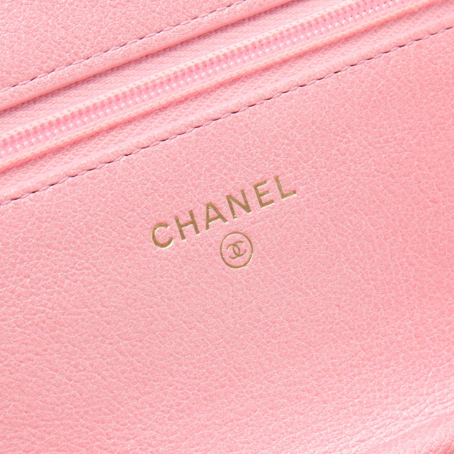 マトラッセ チェーンウォレット ラムスキン ピンク ゴールド金具 シャネル バッグ CHANEL