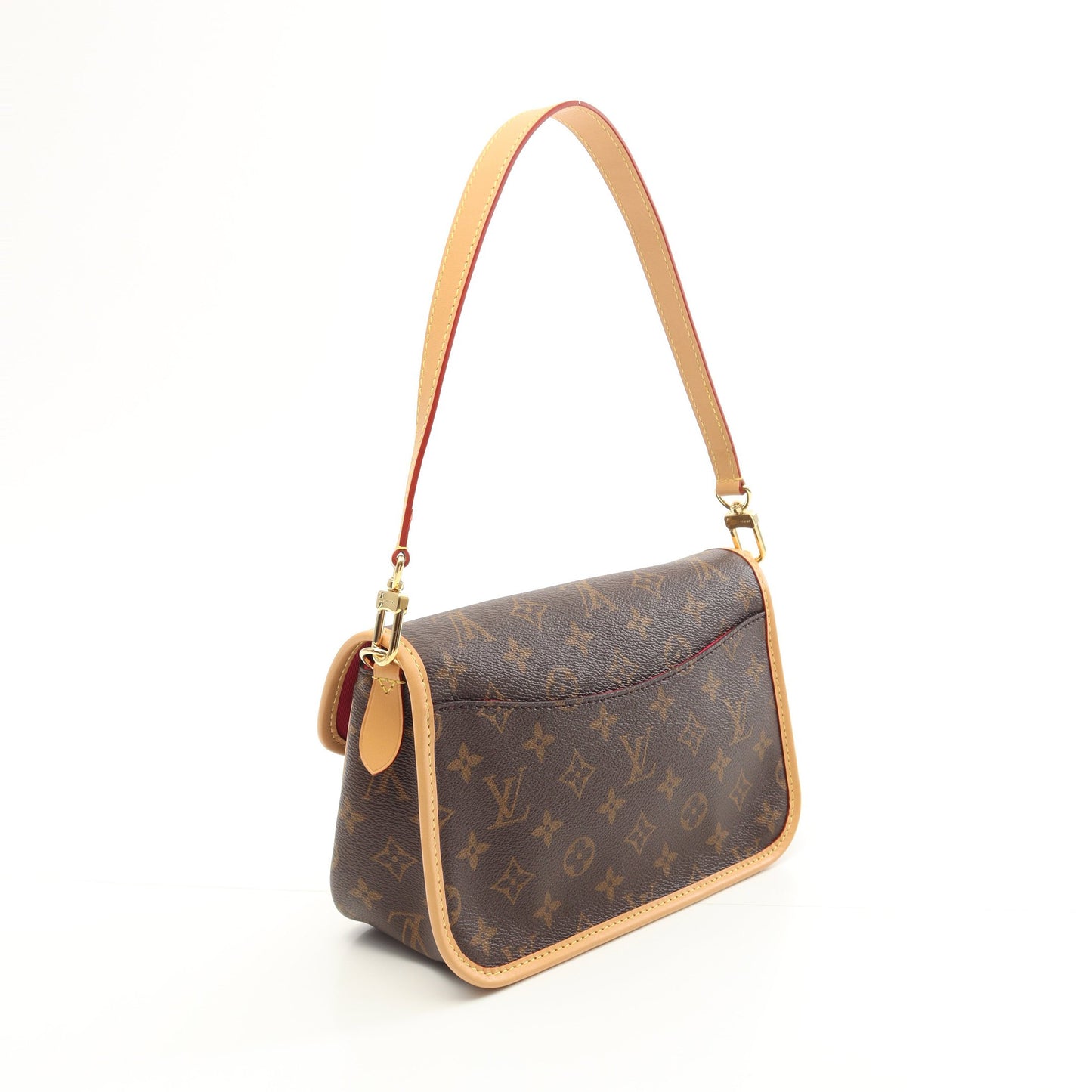 ディアヌ NM PM モノグラム フューシャ ワンショルダーバッグ PVC レザー ブラウン 2WAY ルイヴィトン バッグ LOUIS VUITTON