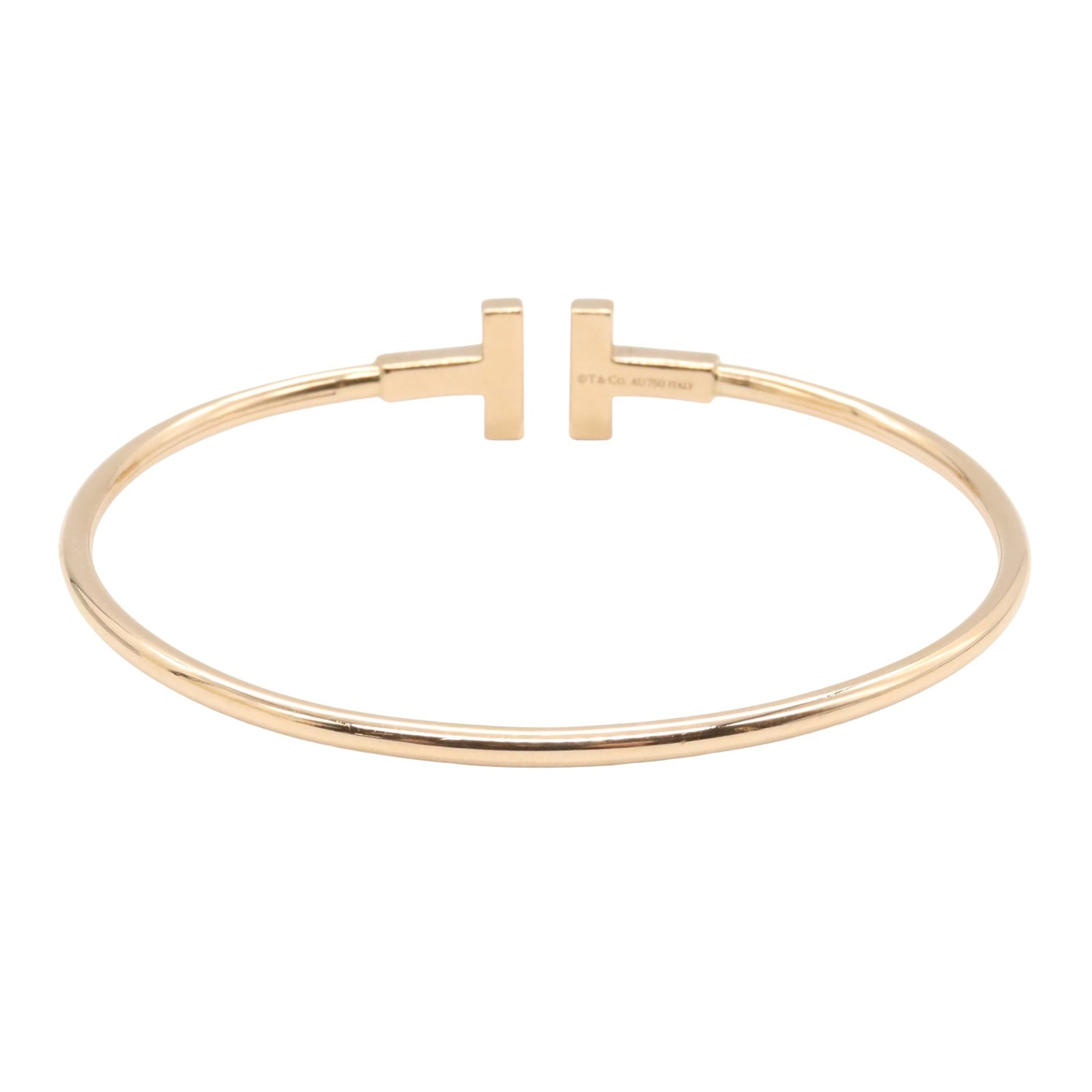 Tワイヤー ブレスレット ダイヤ ブレスレット K18PG（ピンクゴールド） ダイヤモンド クリア ティファニー アクセサリー TIFFANY & Co.