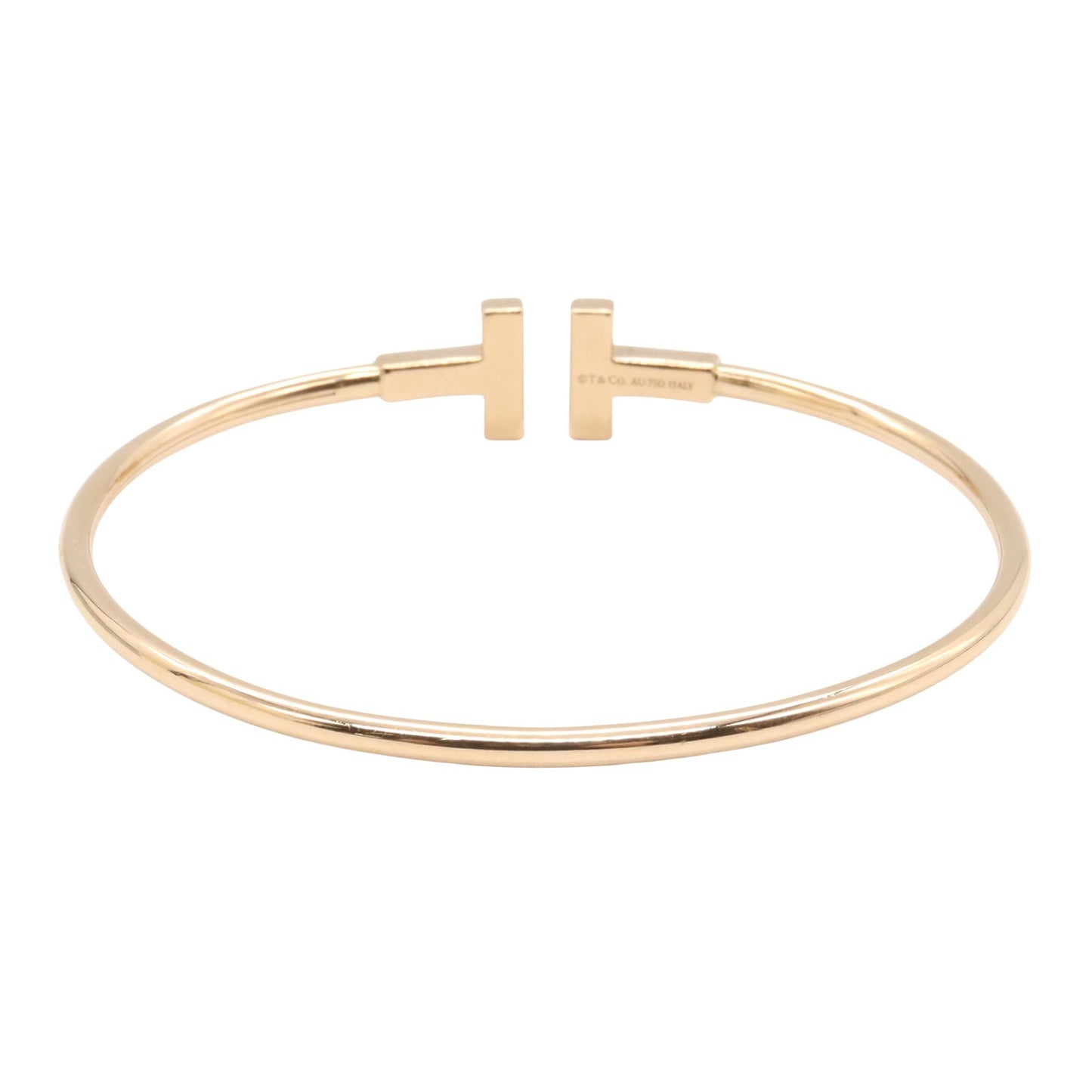 Tワイヤー ブレスレット ダイヤ ブレスレット K18PG（ピンクゴールド） ダイヤモンド クリア ティファニー アクセサリー TIFFANY & Co.