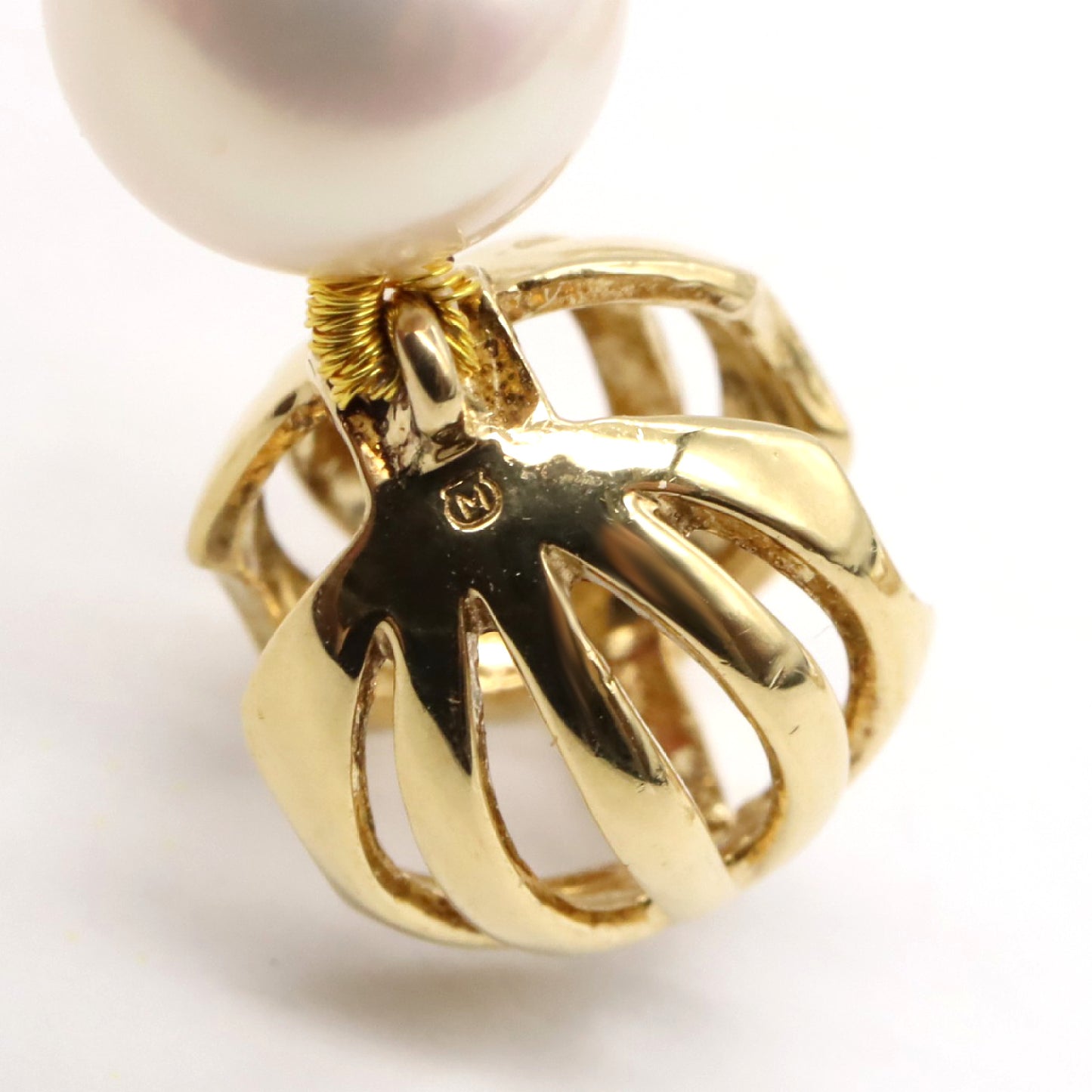 ロングパールネックレス ネックレス K18（イエローゴールド） パール ホワイト ミキモト アクセサリー MIKIMOTO