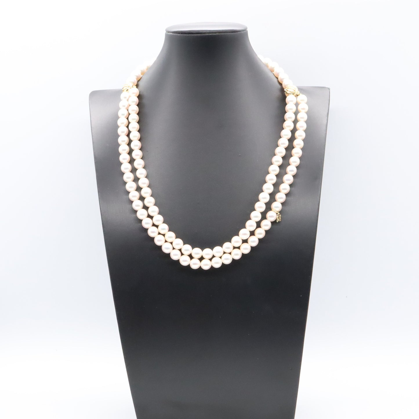 ロングパールネックレス ネックレス K18（イエローゴールド） パール ホワイト ミキモト アクセサリー MIKIMOTO