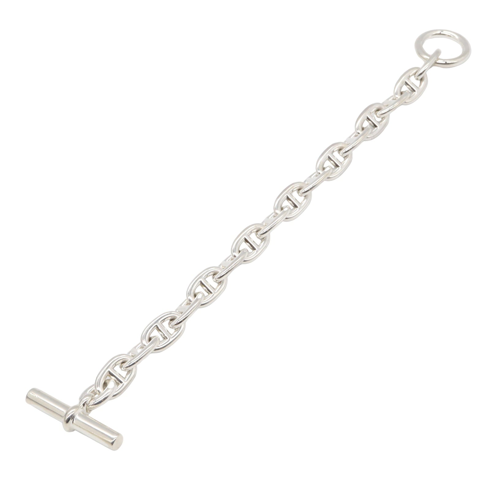 シェーヌダンクルPM ブレスレット 16コマ ブレスレット シルバー925 シルバー エルメス アクセサリー HERMES