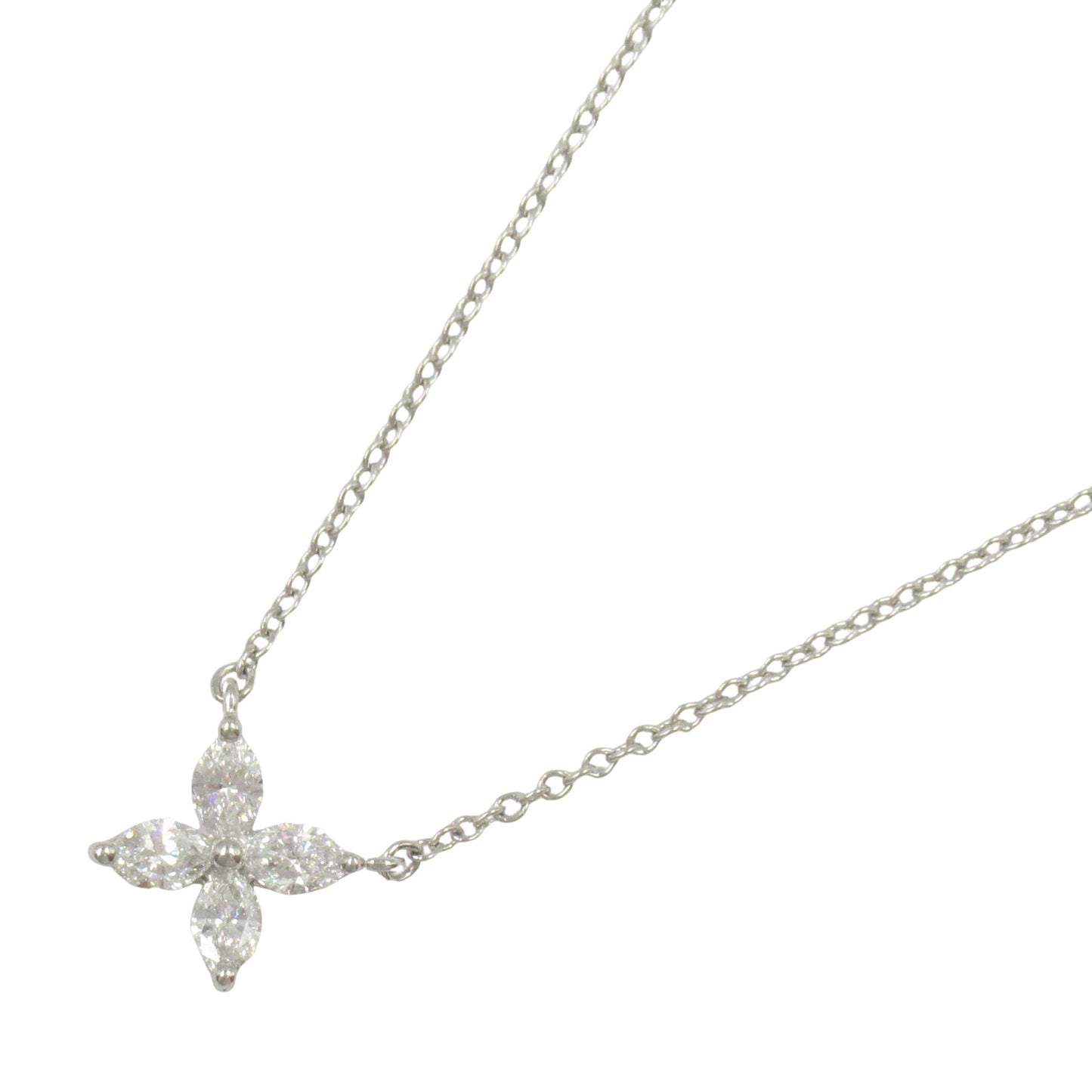 ビクトリア ダイヤ ネックレス ネックレス Pt950プラチナ ダイヤモンド クリア ティファニー アクセサリー TIFFANY & Co.