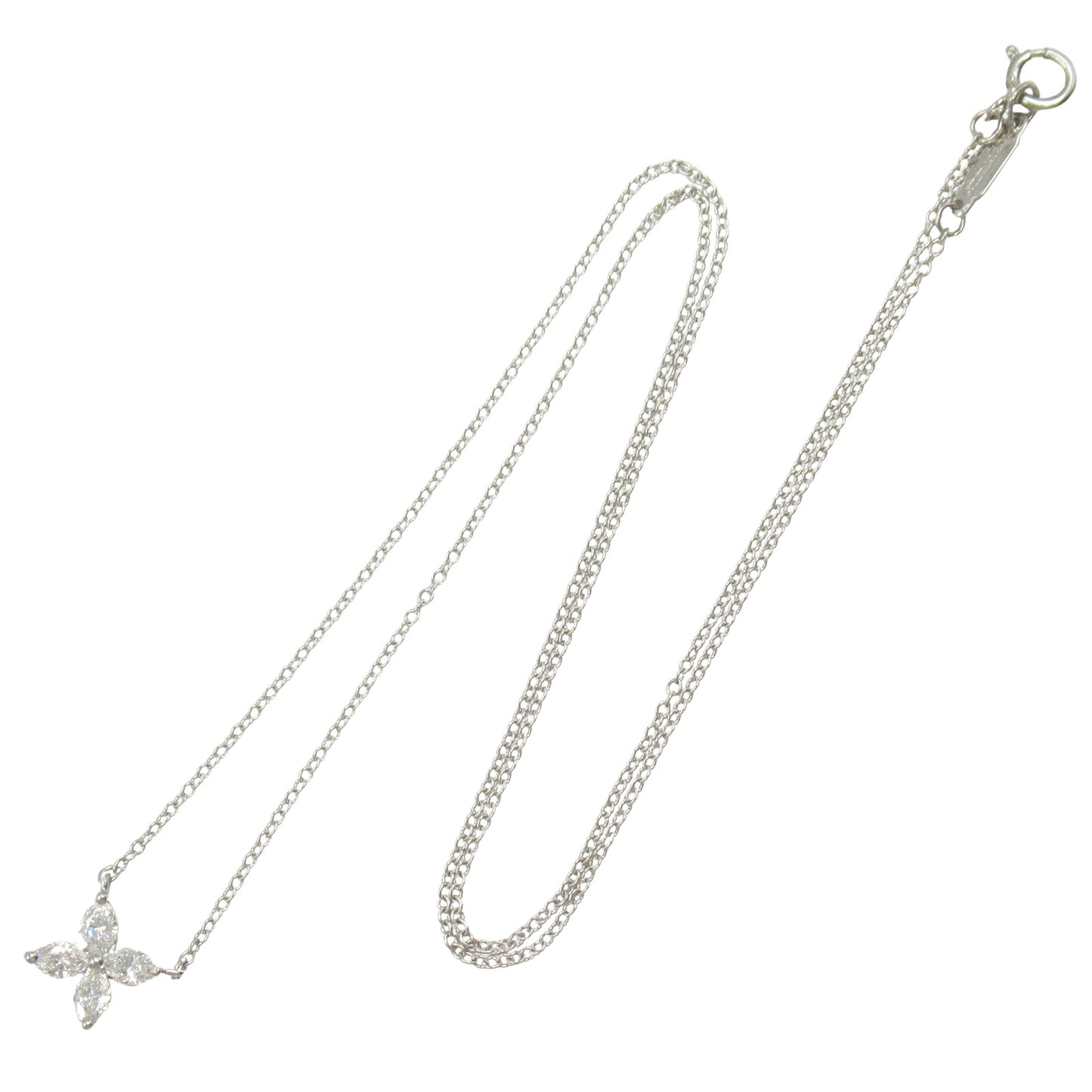 ビクトリア ダイヤ ネックレス ネックレス Pt950プラチナ ダイヤモンド クリア ティファニー アクセサリー TIFFANY & Co.