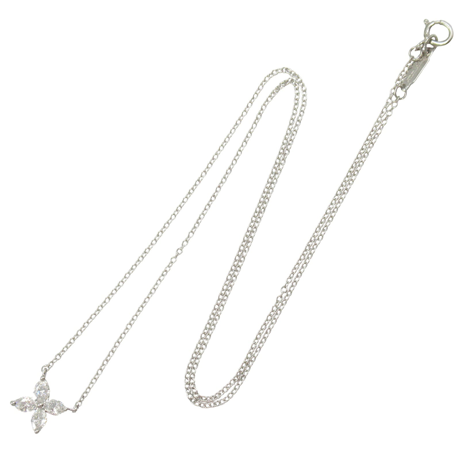 ビクトリア ダイヤ ネックレス ネックレス Pt950プラチナ ダイヤモンド クリア ティファニー アクセサリー TIFFANY & Co.