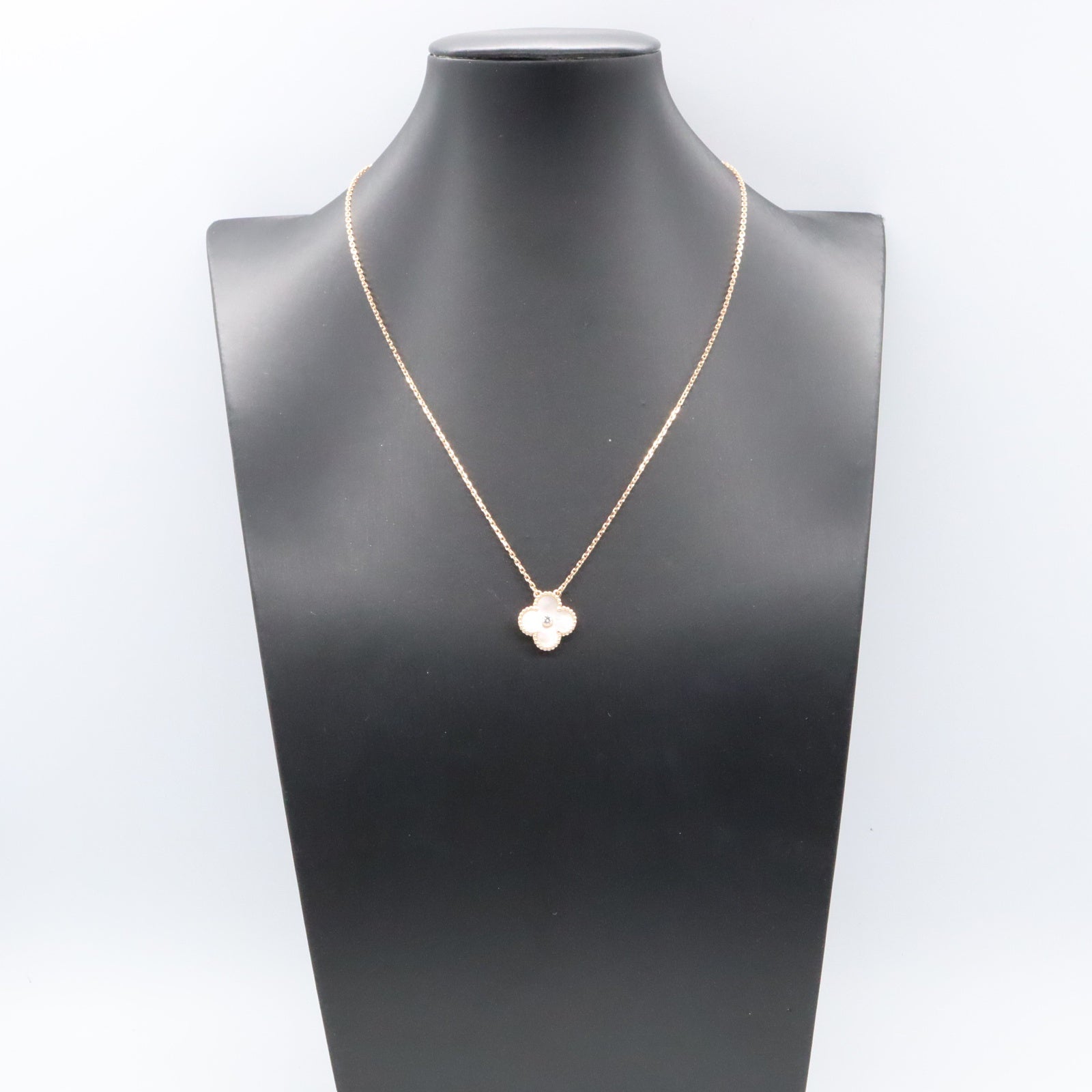 美品 ヴィンテージ アルハンブラ ネックレス ヴァンクリーフ＆アーペル(Van Cleef & Arpels)ヴァンクリーフ