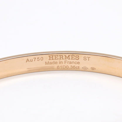 ケリーブレスレット ダイヤ ブレスレット K18PG（ピンクゴールド） ダイヤモンド クリア エルメス アクセサリー HERMES