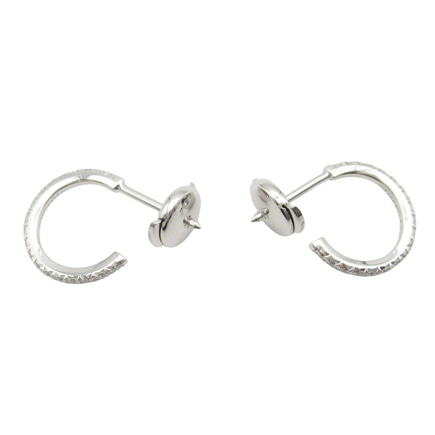 メトロフープ ピアス ピアス K18WG（ホワイトゴールド） ダイヤモンド クリア ティファニー アクセサリー TIFFANY & Co.