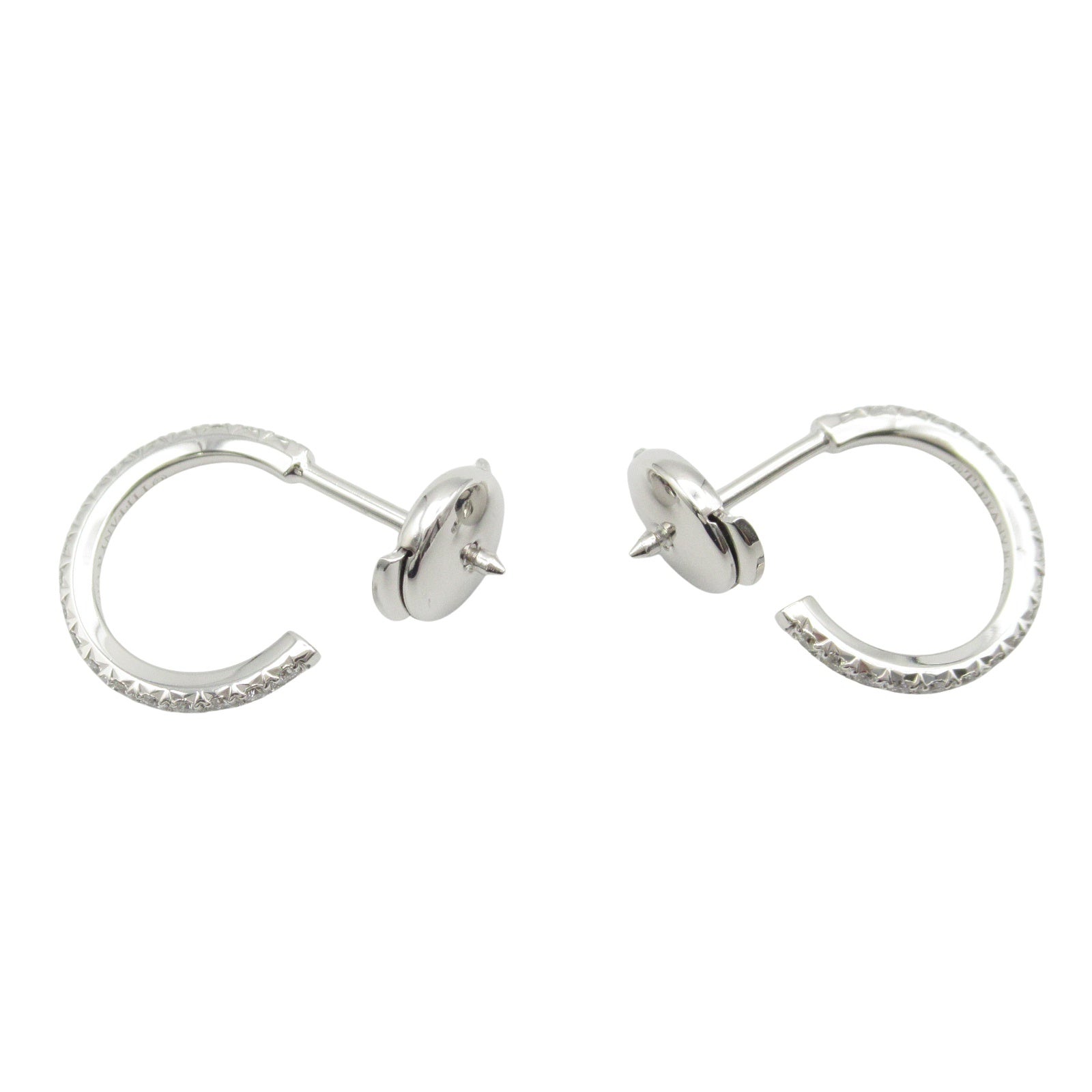 メトロフープ ピアス ピアス K18WG（ホワイトゴールド） ダイヤモンド クリア ティファニー アクセサリー TIFFANY & Co.