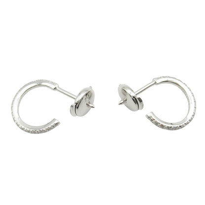 メトロフープ ピアス ピアス K18WG（ホワイトゴールド） ダイヤモンド クリア ティファニー アクセサリー TIFFANY & Co.