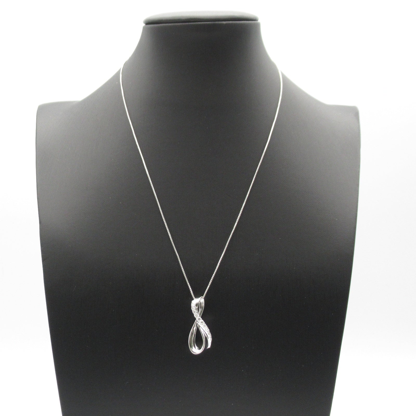 K18WG ホワイトゴールド　ダイヤネックレス ダイヤ ネックレス ネックレス K18WG（ホワイトゴールド