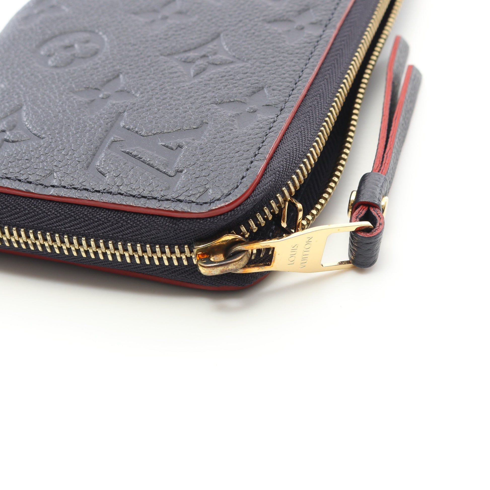 ジッピー ウォレット モノグラムアンプラント マリーヌルージュ  