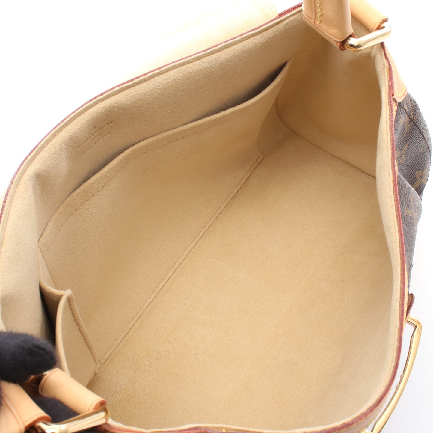ビバリーMM モノグラム ショルダーバッグ PVC レザー ブラウン ルイヴィトン バッグ LOUIS VUITTON