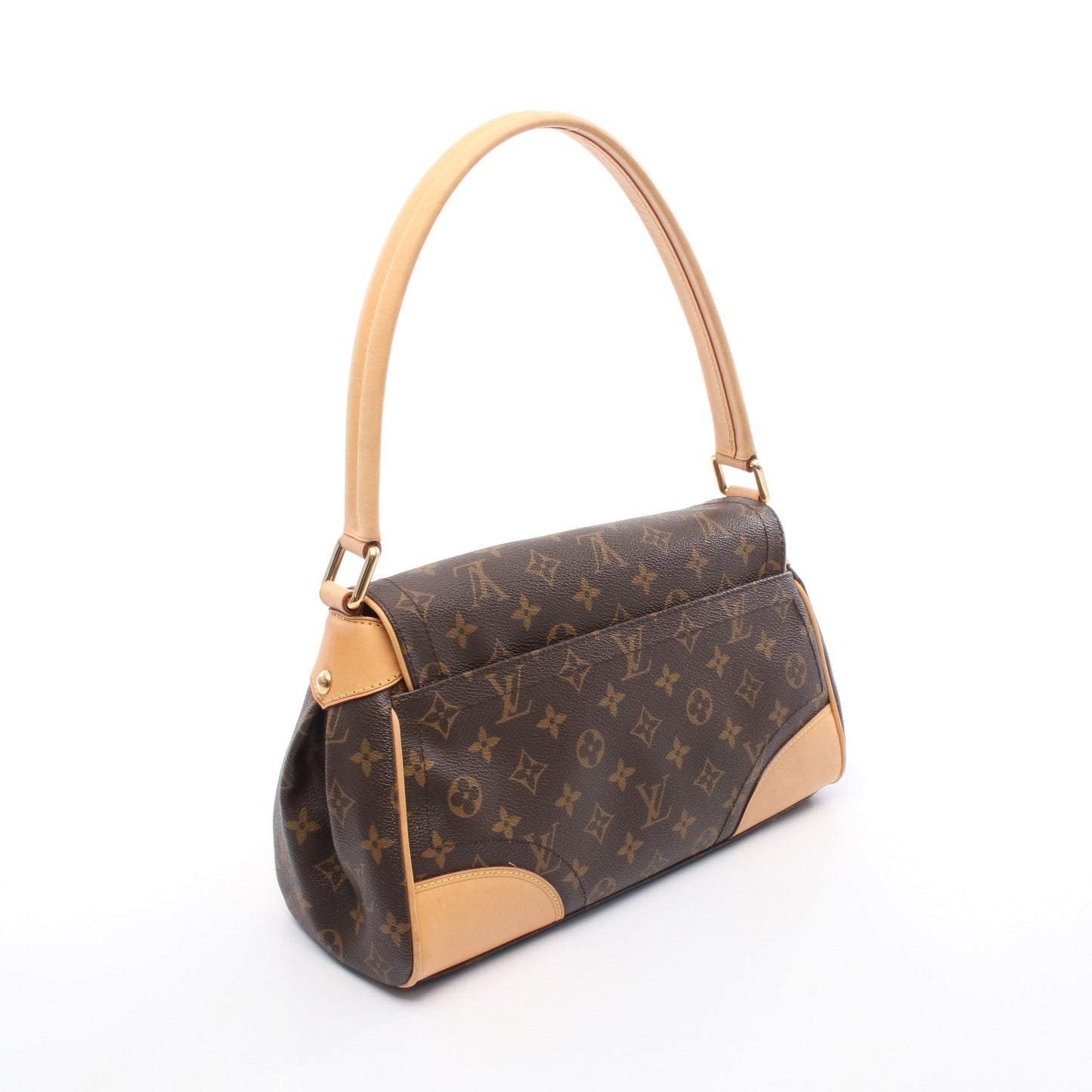 ビバリーMM モノグラム ショルダーバッグ PVC レザー ブラウン ルイヴィトン バッグ LOUIS VUITTON