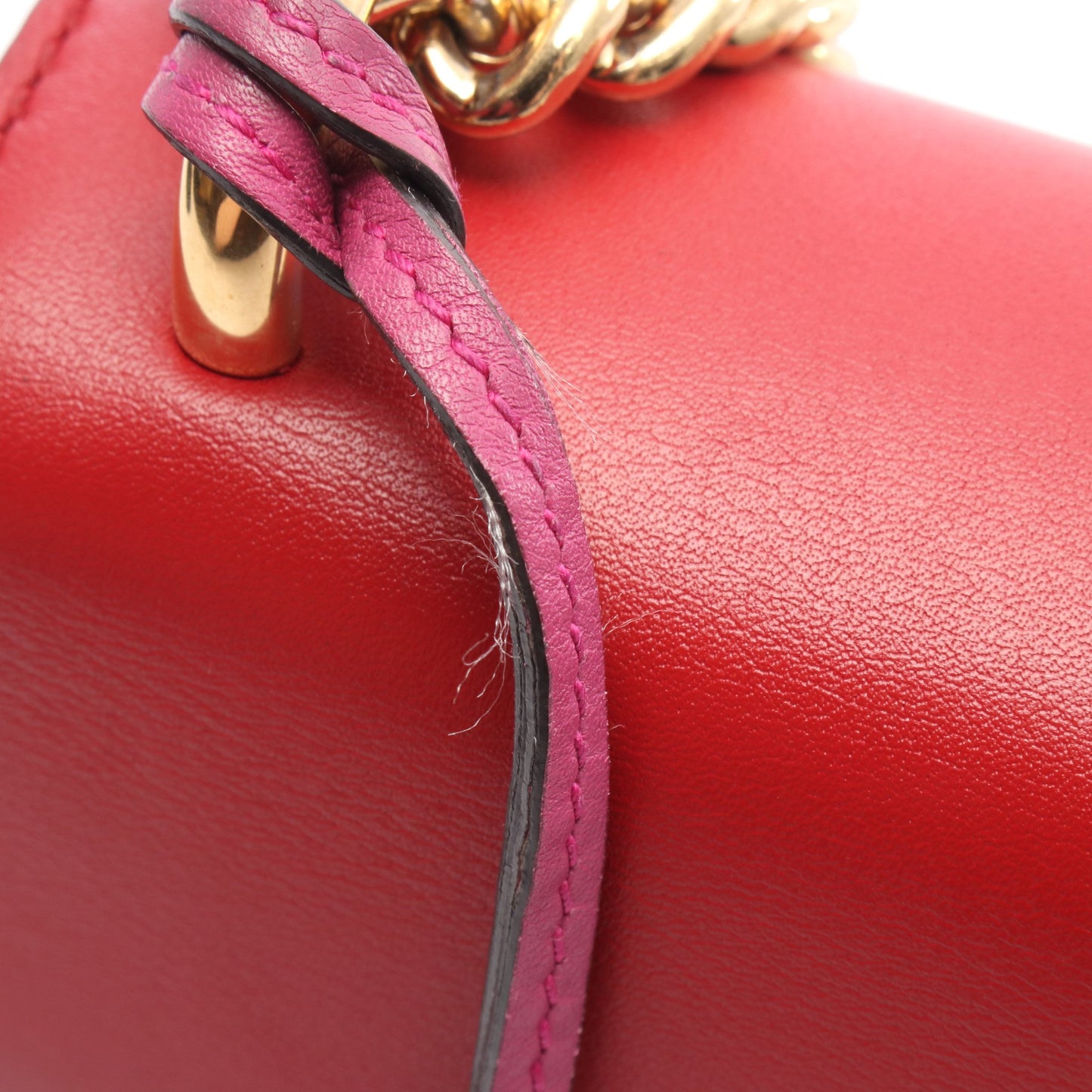 パドロック GGスプリーム スモール チェーンショルダーバッグ PVC レザー ベージュ レッド ピンクパープル グッチ バッグ GUCCI