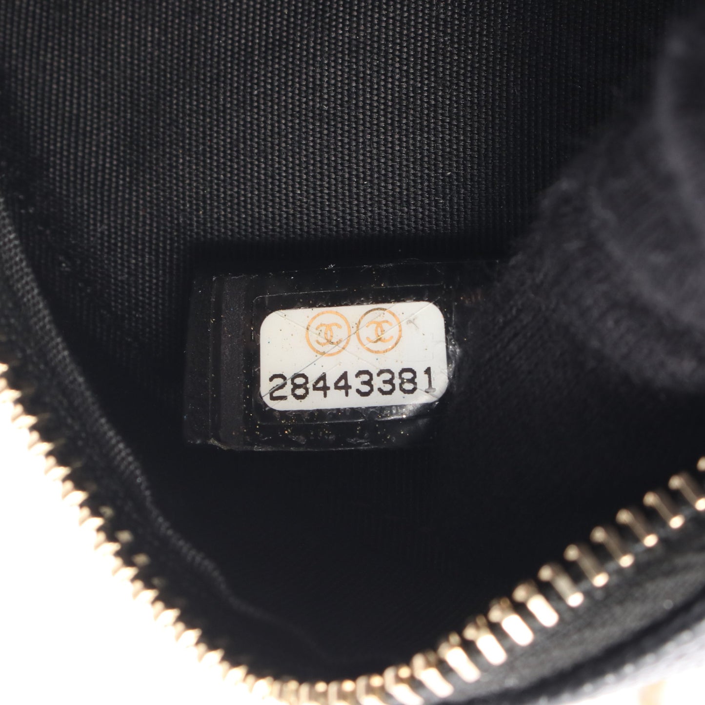 CCフィグリー チェーンショルダーバッグ キャビアスキン ブラック ゴールド金具 シャネル バッグ CHANEL