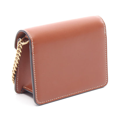 トリオンフ ショルダーバッグ レザー ブラウン セリーヌ バッグ CELINE