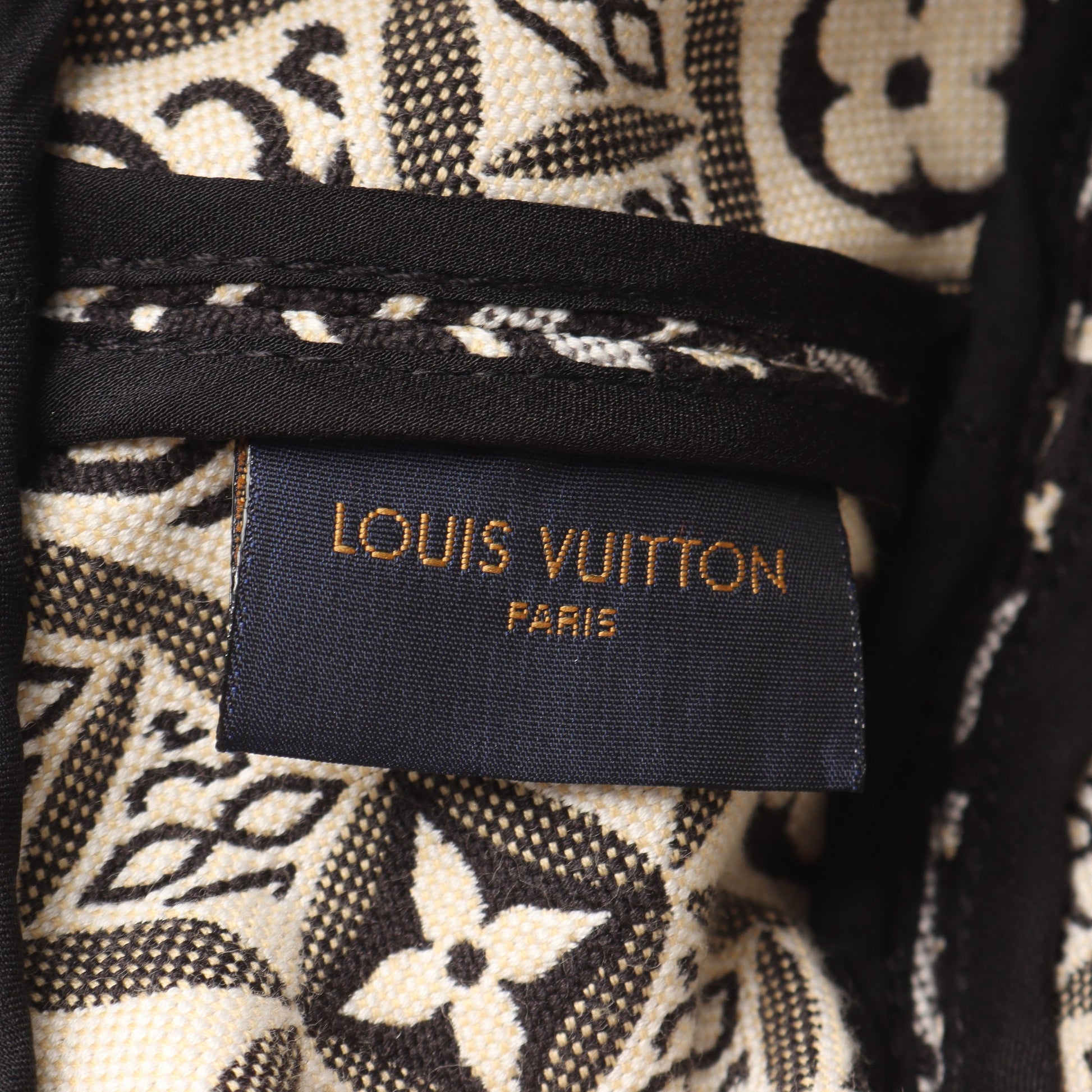 バケットハット 帽子 コットン ブラック マルチカラー ルイヴィトン 財布・小物 LOUIS VUITTON