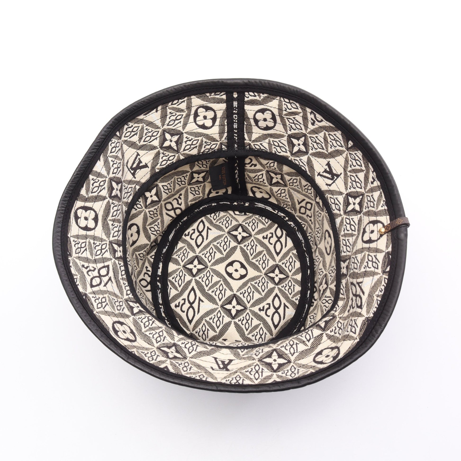 バケットハット 帽子 コットン ブラック マルチカラー ルイヴィトン 財布・小物 LOUIS VUITTON