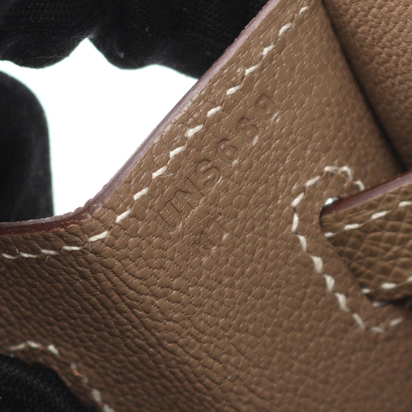 バーキン25 セリエ エトゥープ ハンドバッグ ヴォーエプソン グレーブラウン ゴールド金具 U刻印 エルメス バッグ HERMES