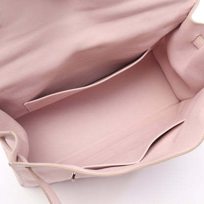 ケリーフラット35 ハンドバッグ ヴォースイフト ライトピンク シルバー金具 □L刻印 エルメス バッグ HERMES