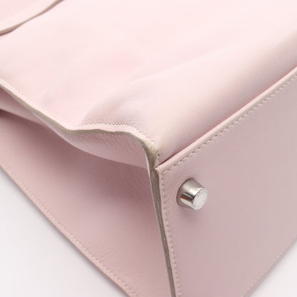 ケリーフラット35 ハンドバッグ ヴォースイフト ライトピンク シルバー金具 □L刻印 エルメス バッグ HERMES
