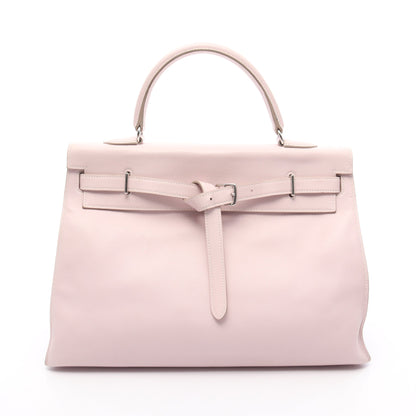 ケリーフラット35 ハンドバッグ ヴォースイフト ライトピンク シルバー金具 □L刻印 エルメス バッグ HERMES
