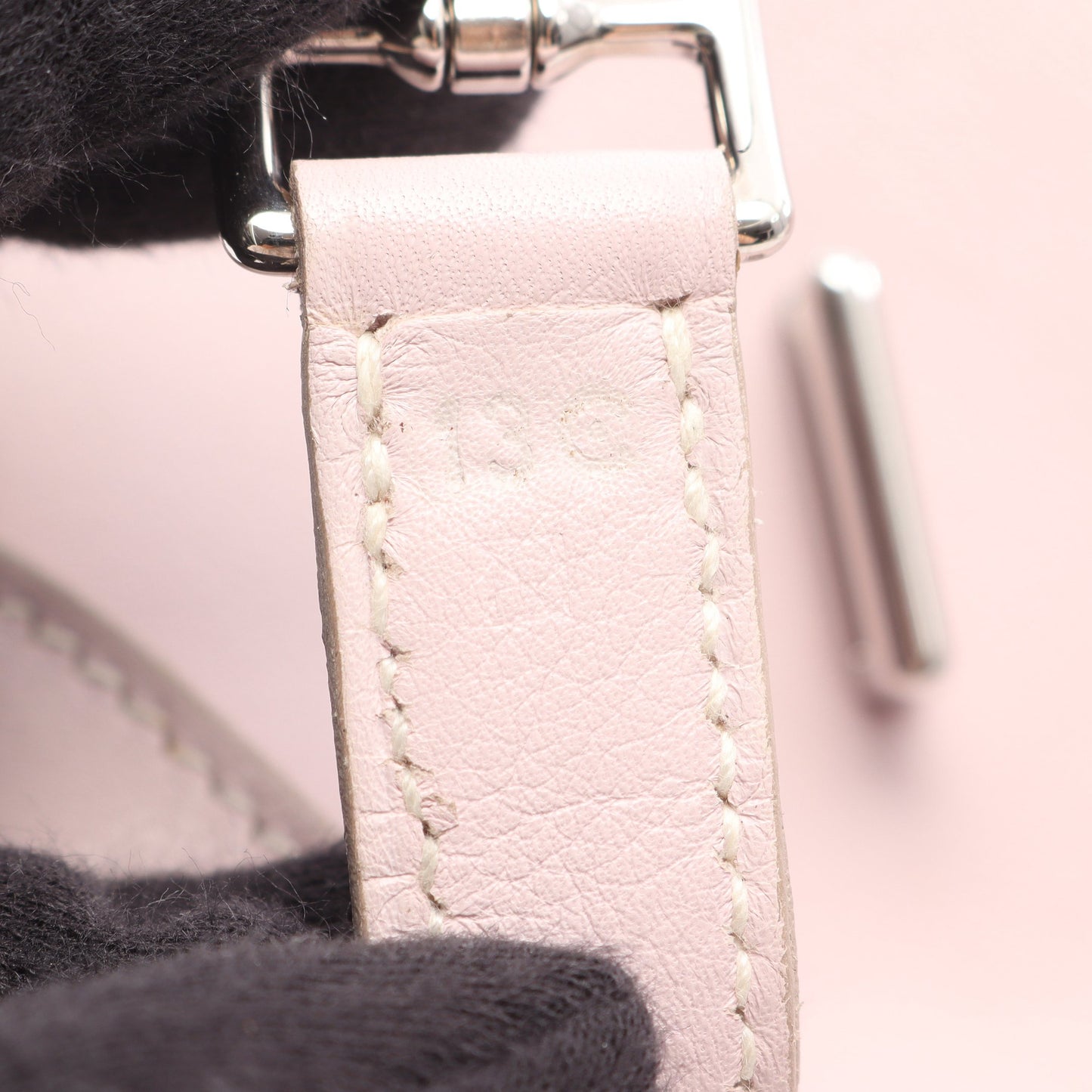 ケリーフラット35 ハンドバッグ ヴォースイフト ライトピンク シルバー金具 □L刻印 エルメス バッグ HERMES