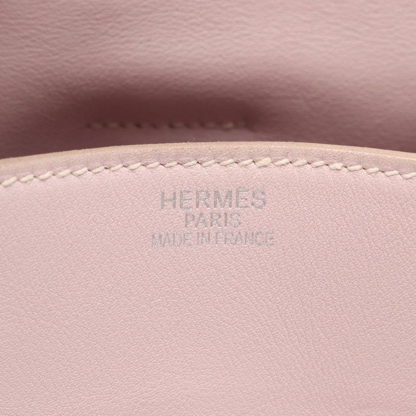 ケリーフラット35 ハンドバッグ ヴォースイフト ライトピンク シルバー金具 □L刻印 エルメス バッグ HERMES