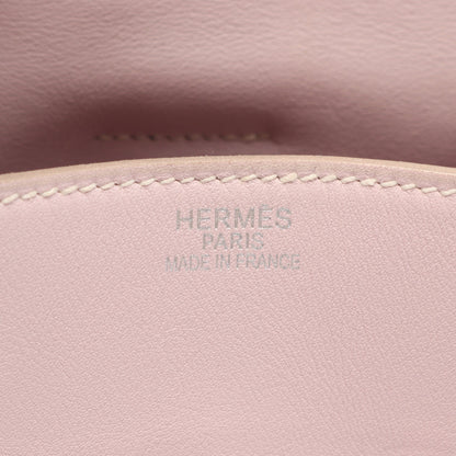 ケリーフラット35 ハンドバッグ ヴォースイフト ライトピンク シルバー金具 □L刻印 エルメス バッグ HERMES