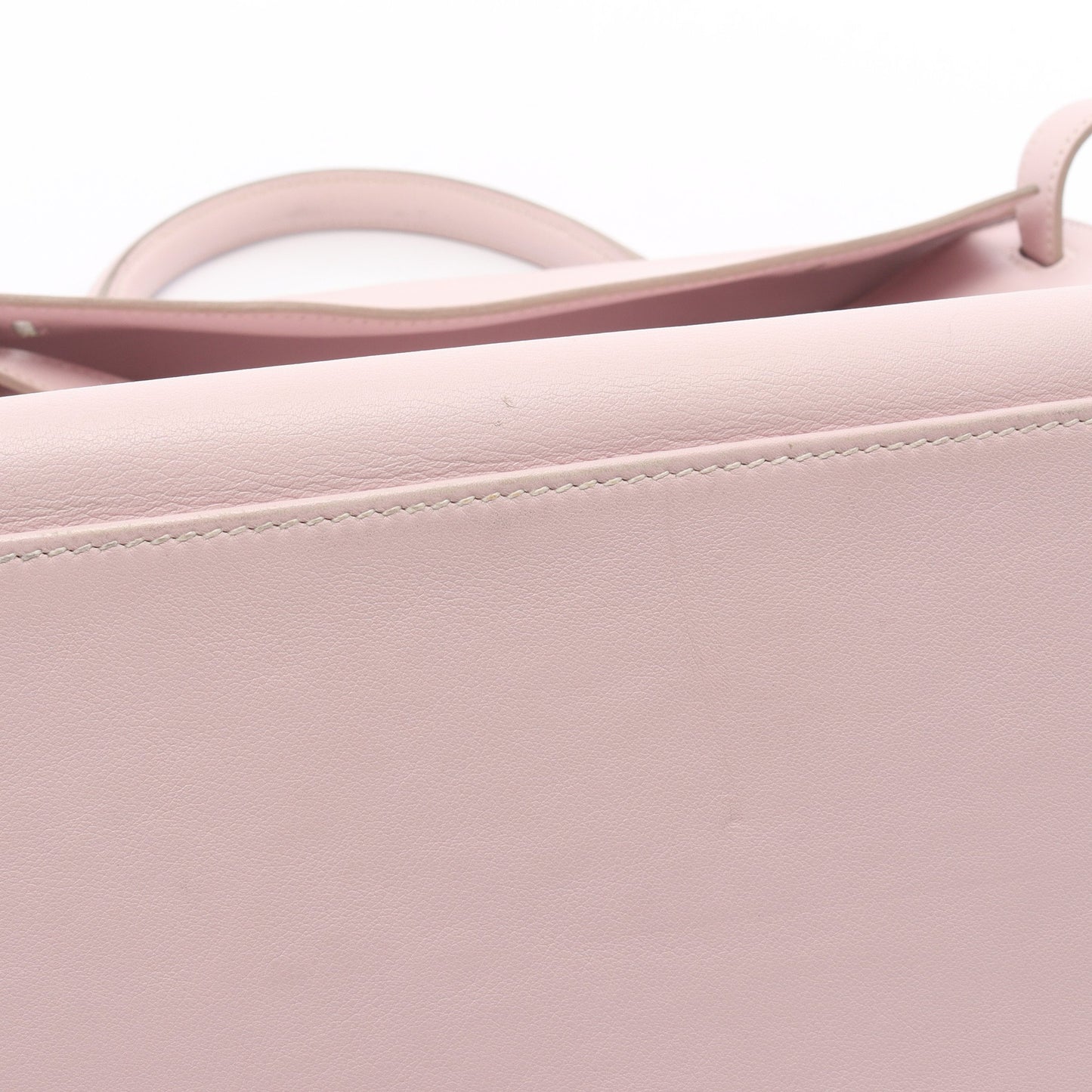ケリーフラット35 ハンドバッグ ヴォースイフト ライトピンク シルバー金具 □L刻印 エルメス バッグ HERMES