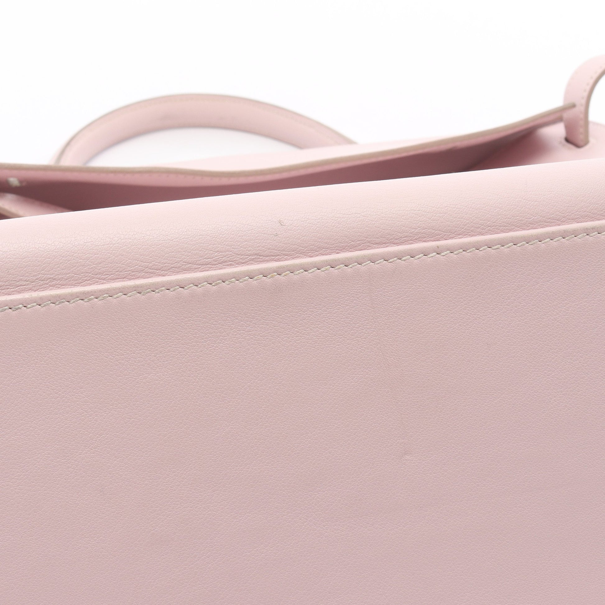 ケリーフラット35 ハンドバッグ ヴォースイフト ライトピンク シルバー金具 □L刻印 エルメス バッグ HERMES