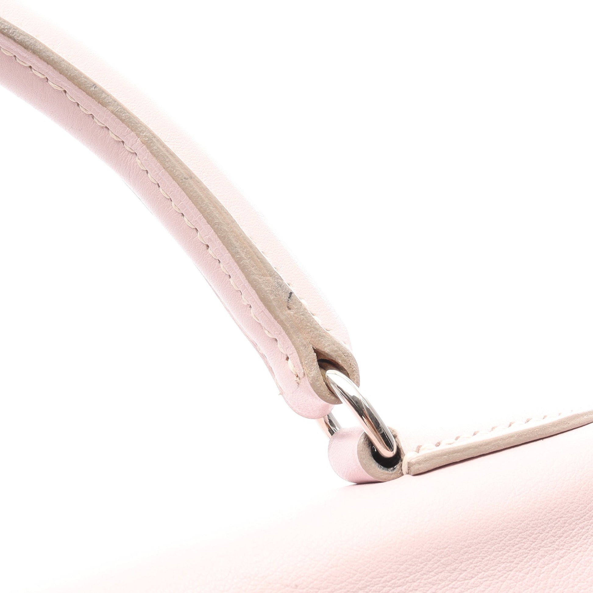 ケリーフラット35 ハンドバッグ ヴォースイフト ライトピンク シルバー金具 □L刻印 エルメス バッグ HERMES
