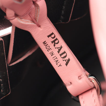 ヴィッテロ イントレチャート ハンドバッグ レザー ピンク プラダ バッグ PRADA