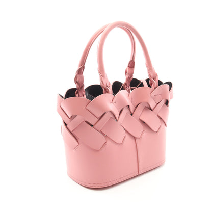 ヴィッテロ イントレチャート ハンドバッグ レザー ピンク プラダ バッグ PRADA