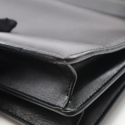 サンセット チェーンショルダーバッグ レザー ブラック サンローランパリ バッグ SAINT LAURENT PARIS