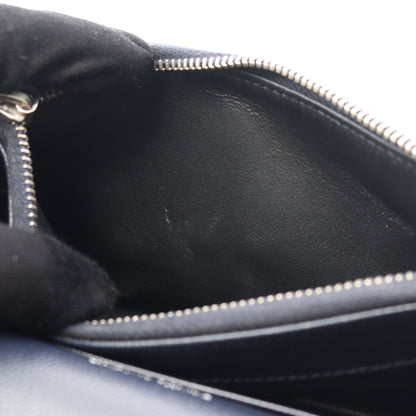 カサンドラ エンベロープ チェーンウォレット レザー ネイビー サンローランパリ バッグ SAINT LAURENT PARIS