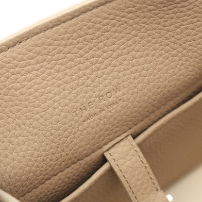 Soft Margaux 10 ハンドバッグ レザー ベージュ 2WAY ザロウ バッグ THE ROW