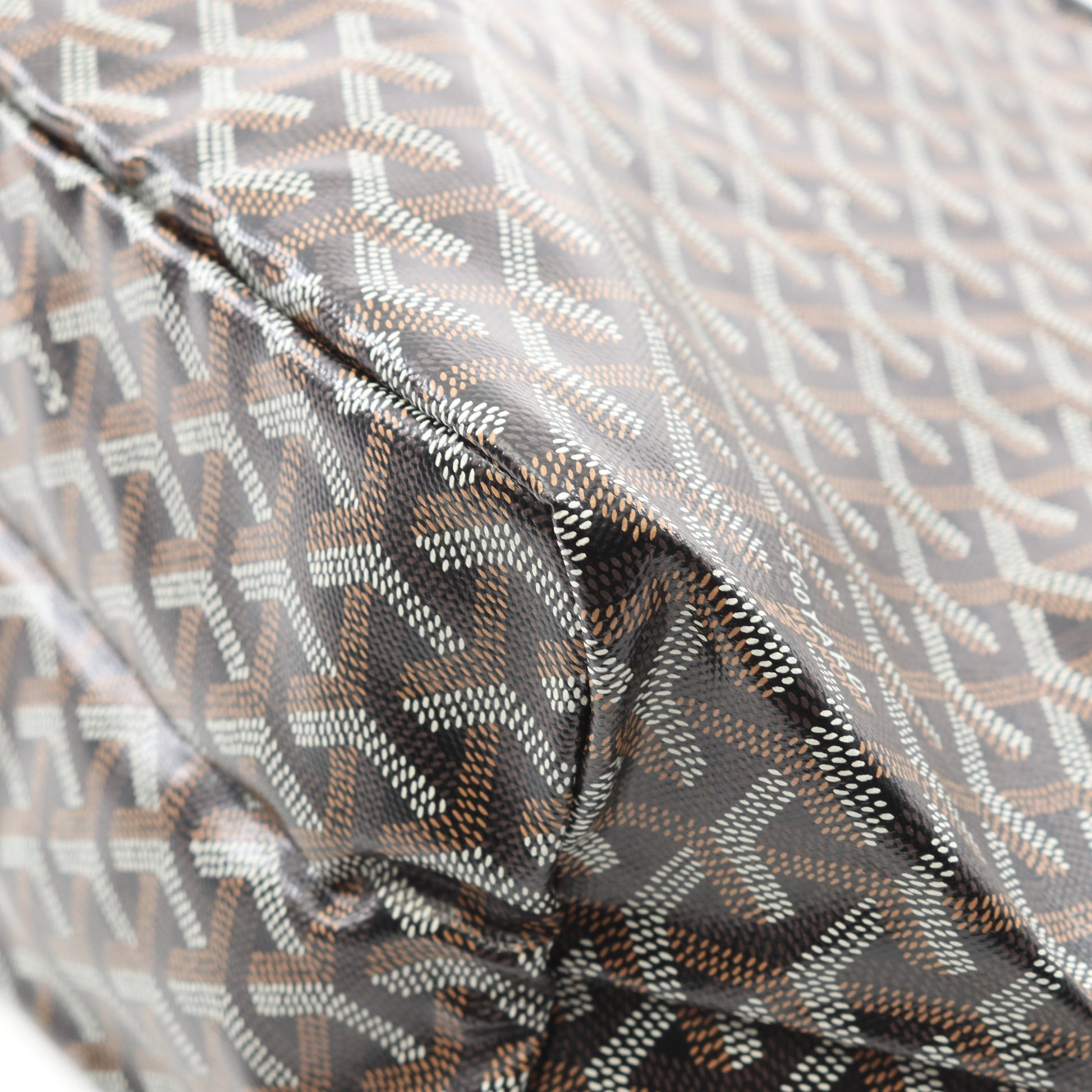 サンルイPM ハンドバッグ トートバッグ コーティングキャンバス レザー ブラック マルチカラー ゴヤール バッグ GOYARD